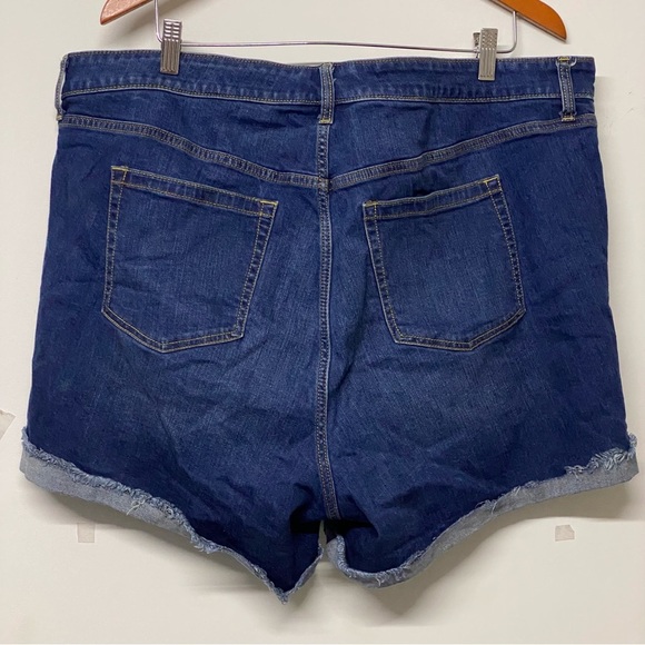 Torrid 5 Inch Vintage Stretch High-Rise Short Button Fly in All That - Picture 4 of 8